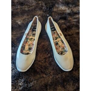 UIN FOOTWEAR Silk Minorca III Women Travel Shoes Size 7.5 US/EU 38.5 Oat Milk